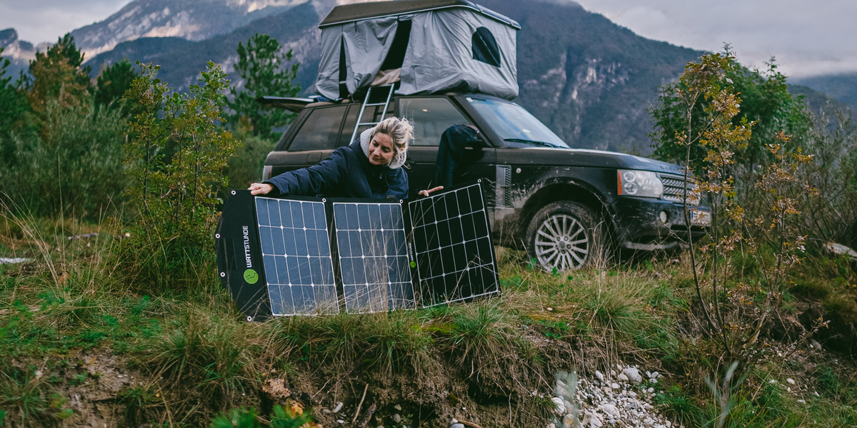 Faltbare Solarmodule