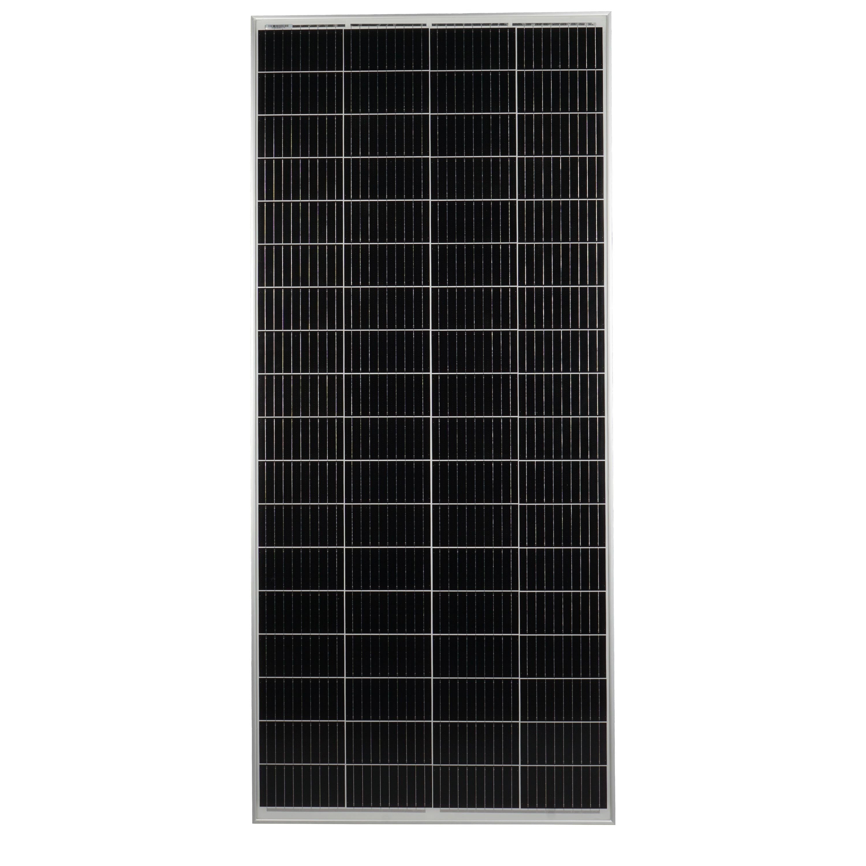 180 W SOLA Frame Mono Wohnmobil Komplettset schwarz