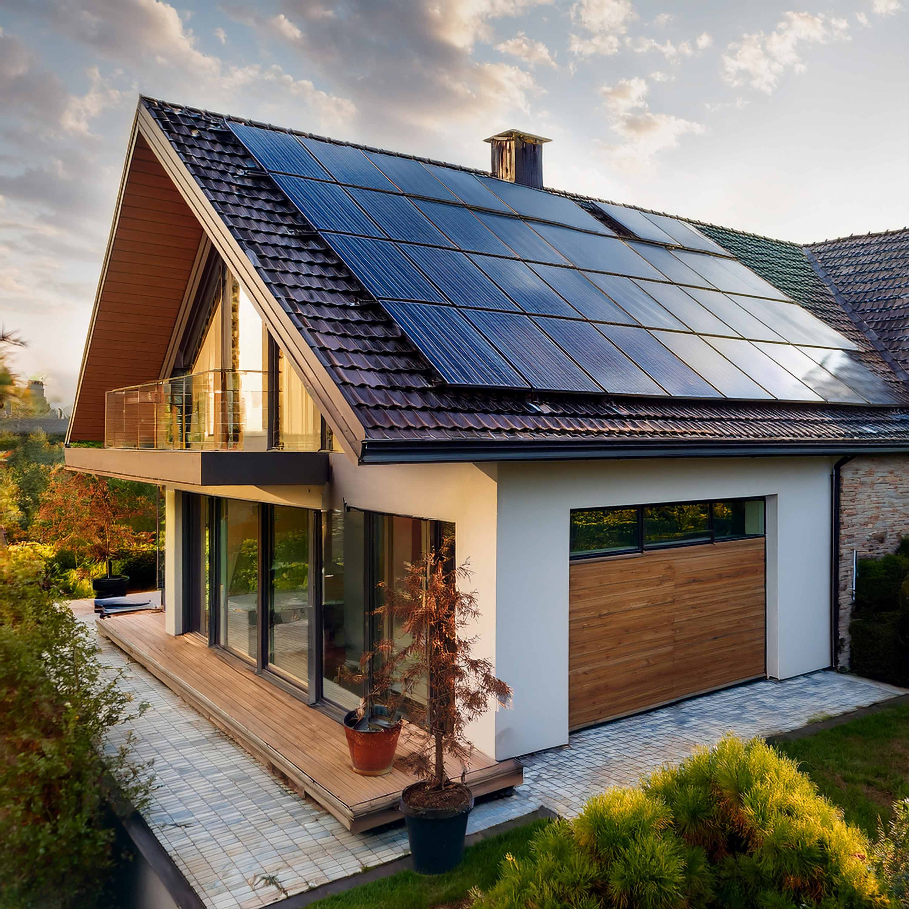 1425 W EcoFlow STREAM Ultra Balkonkraftwerk | Set mit Mikrowechselrichter und 3x 475 W DAH bifacial Solarmodul mit Hausdachhalterung und 1,92 kWh Speicher