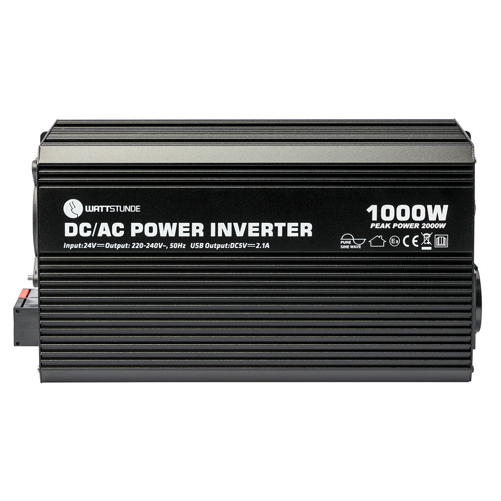 301-11001 - 1000 W / 2000 W 24 V Sinus Spannungswandler WS24/1000SI (2)