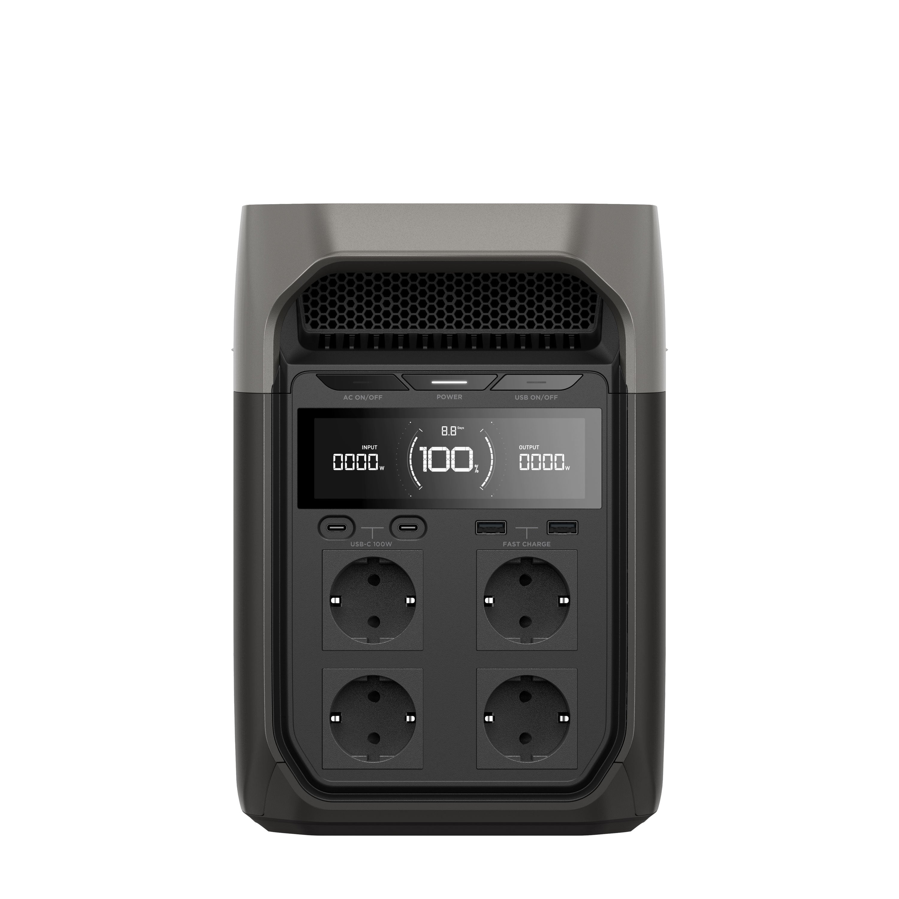 EcoFlow DELTA 3 Powerstation Bundle mit WATTSTUNDE SOLA Ease 200W HV SunFolder Solartasche