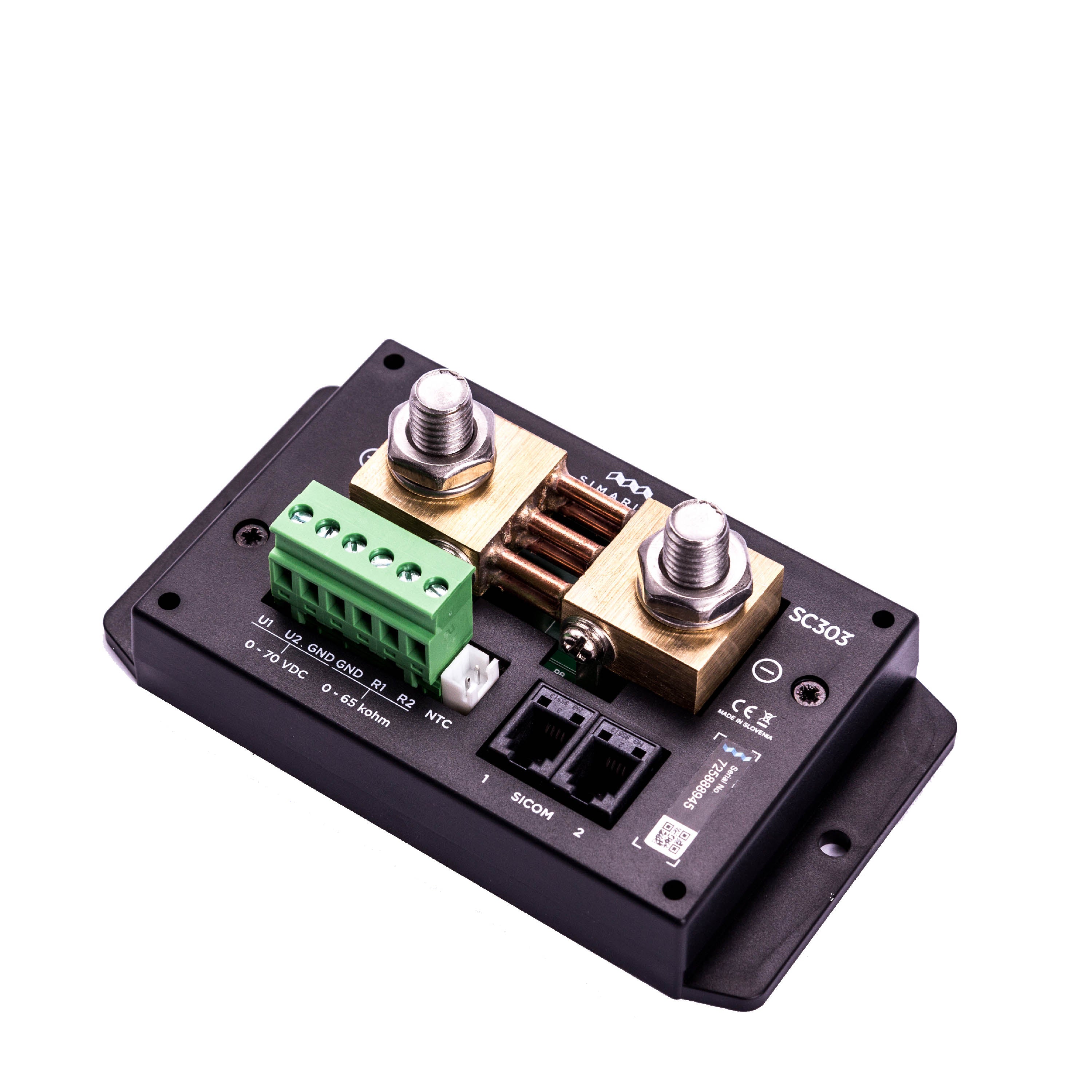 Simarine PICO Standard Set Rev23 - Schwarz mit Einbaurahmen