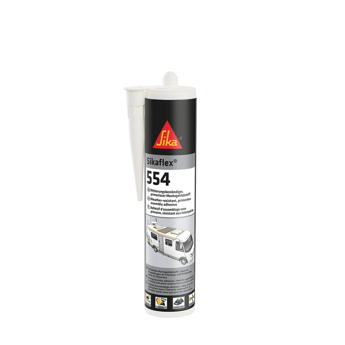 901-1034 - 554 (Sika 252i Nachfolger) 300 ml Konstruktionskleber weiß (1)