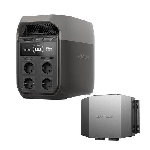 EcoFlow Alternator Charger Set mit 600 W Batterieladegerät mit DELTA 3 Powerstation