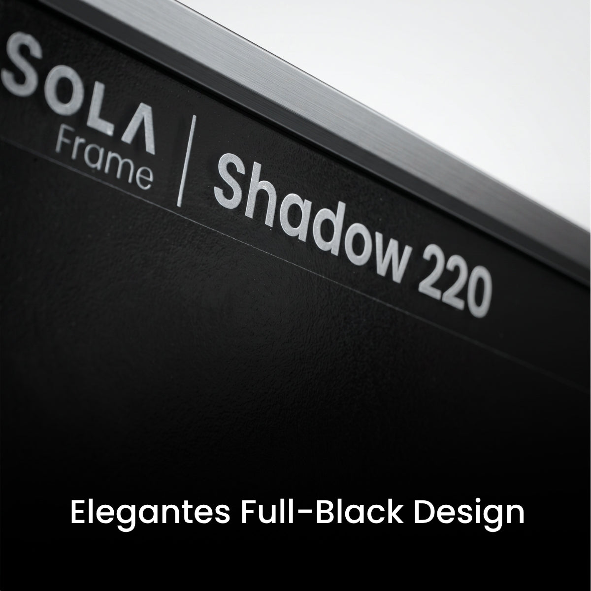 WATTSTUNDE® SOLA Frame Shadow Solarmodul 175 W