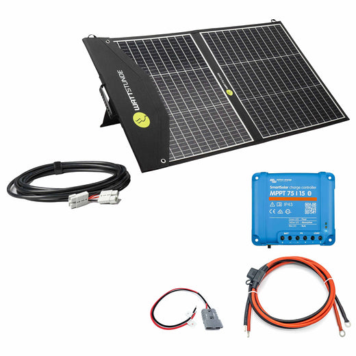 WATTSTUNDE SOLA Ease 200W SunFolder Solar Bag Variation Set Victron SmartSolar 75/15 Yes