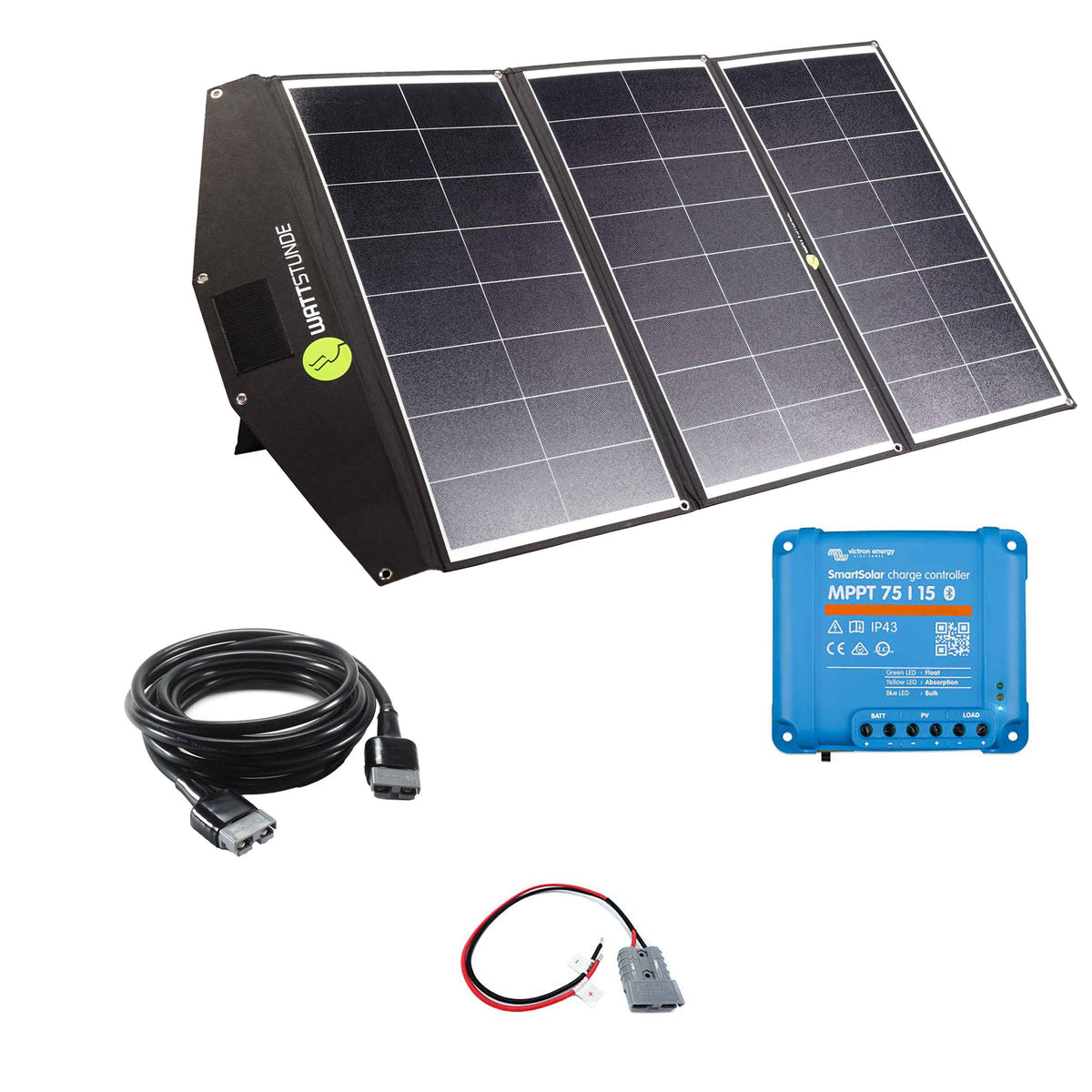 WATTSTUNDE SOLA Ease 200W SunFolder Solartasche Variationsset Victron SmartSolar 75/15 Nein