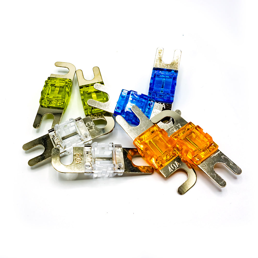 WATTSTUNDE® AFS High-Load Fuses Bundle with 2 each of 40 A, 60 A, 80 A, 100 A
