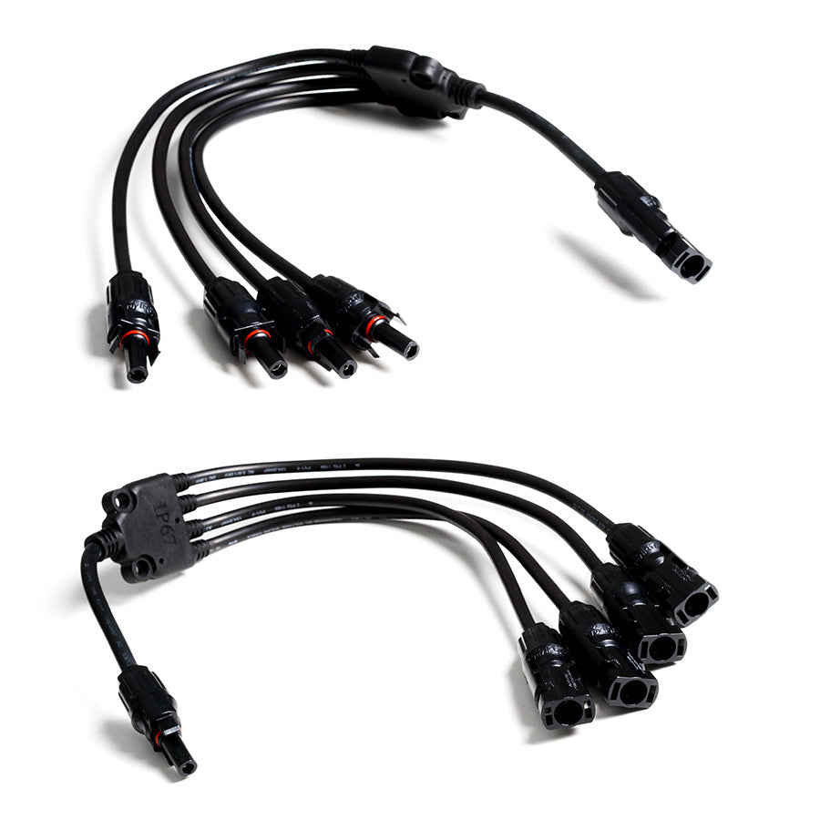 6mm² Anschluss Set IV - 4 Module parallel 20 Meter (L)
