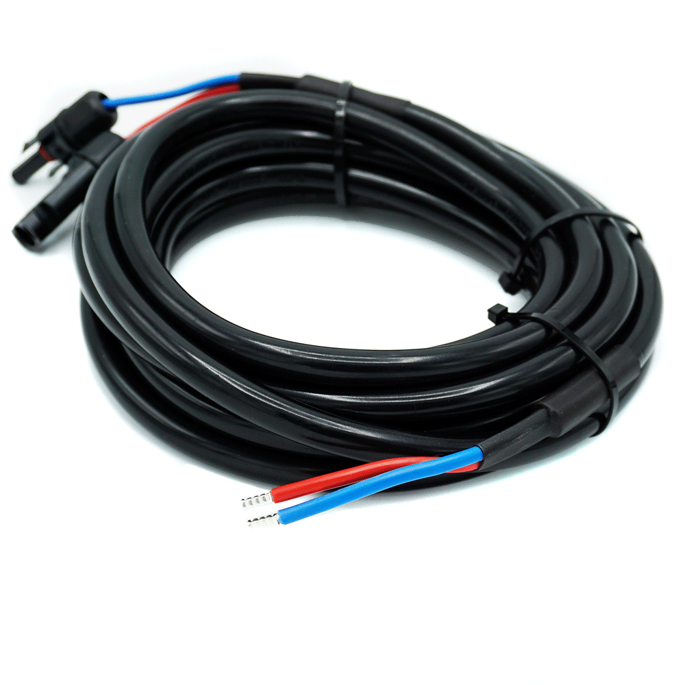 WATTSTUNDE® DAC 6.20 Connection cable solar module to charge controller 20 meters 2 x 6 mm²
