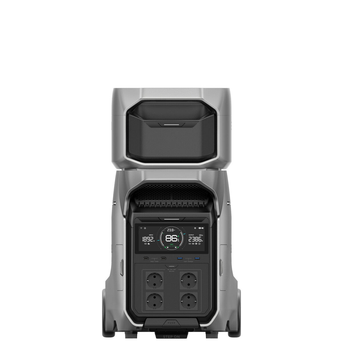 EcoFlow DELTA PRO 3 power station with DELTA PRO 3 extra battery 1x