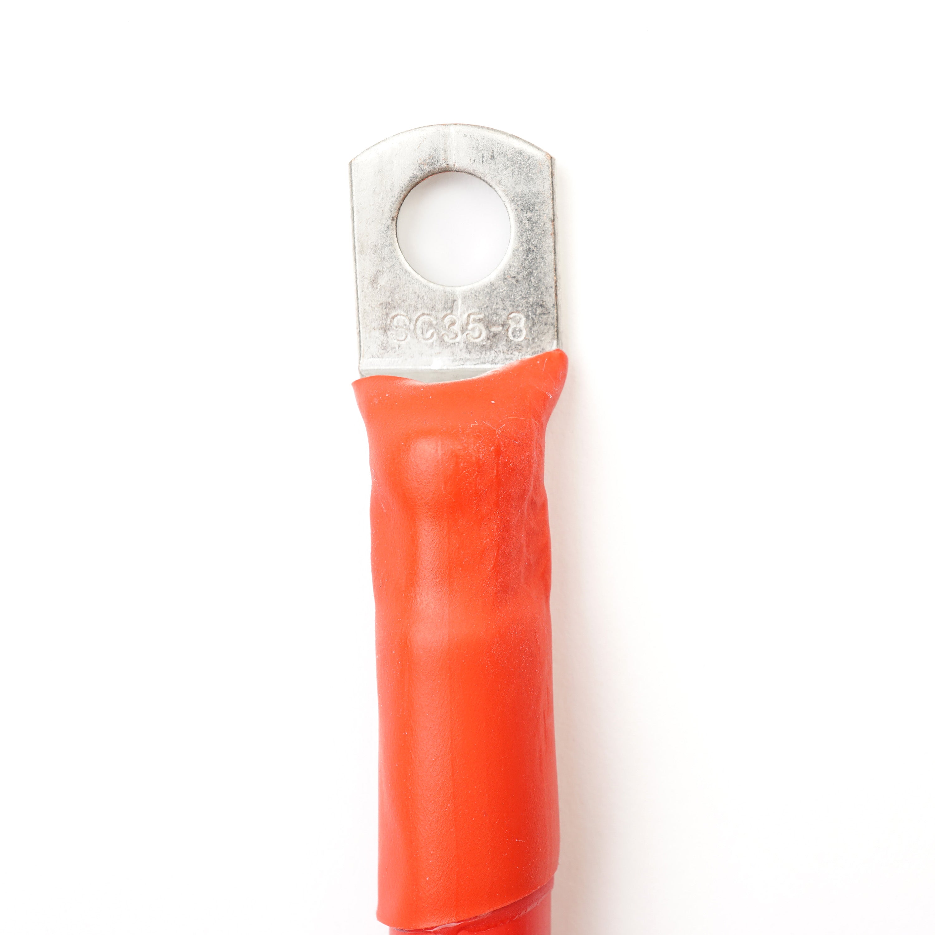 WATTSTUNDE® Batteriekabel 35 mm² M8/M10 30 cm rot