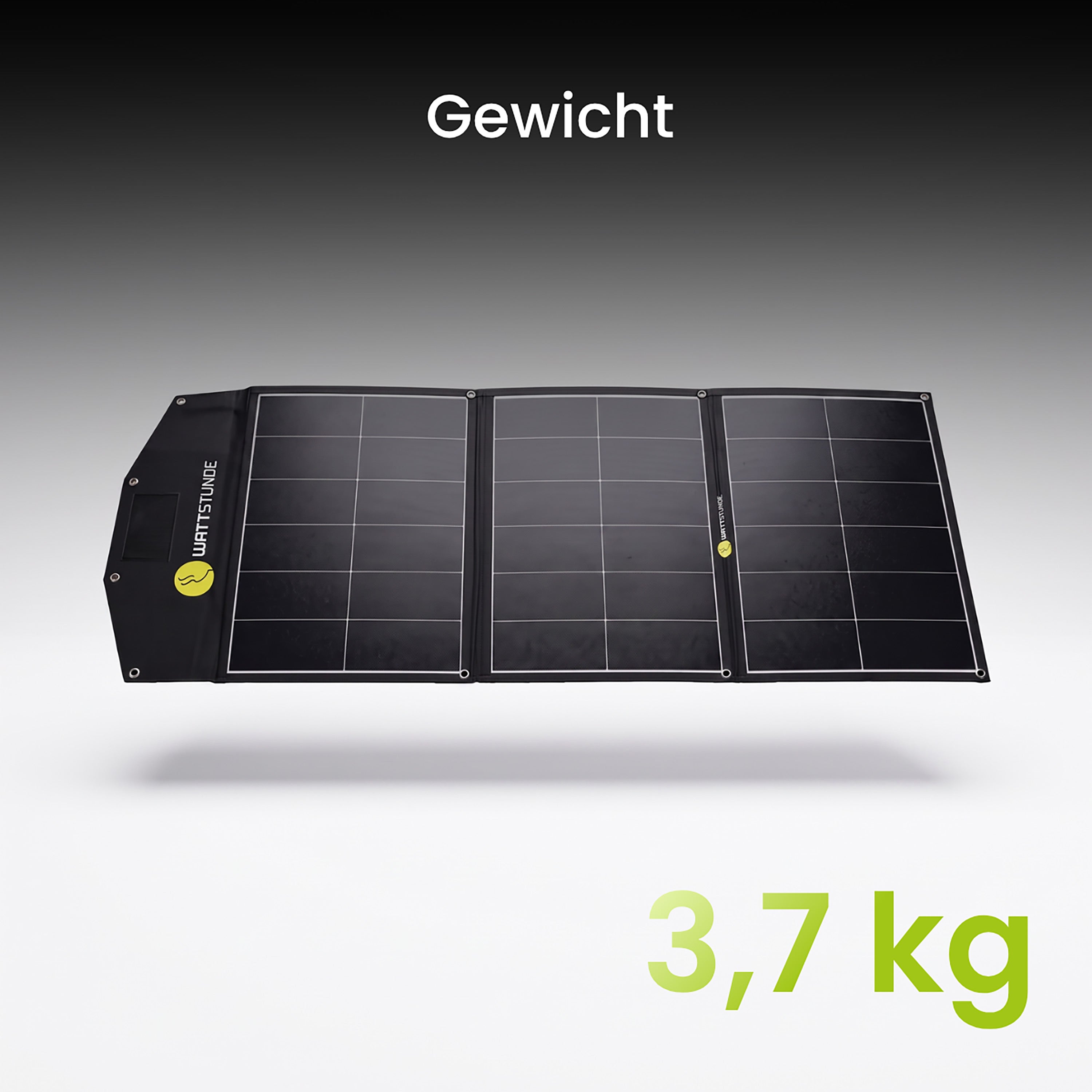 WATTSTUNDE® SOLA Ease+ 140 Wp SunFolder Solartasche