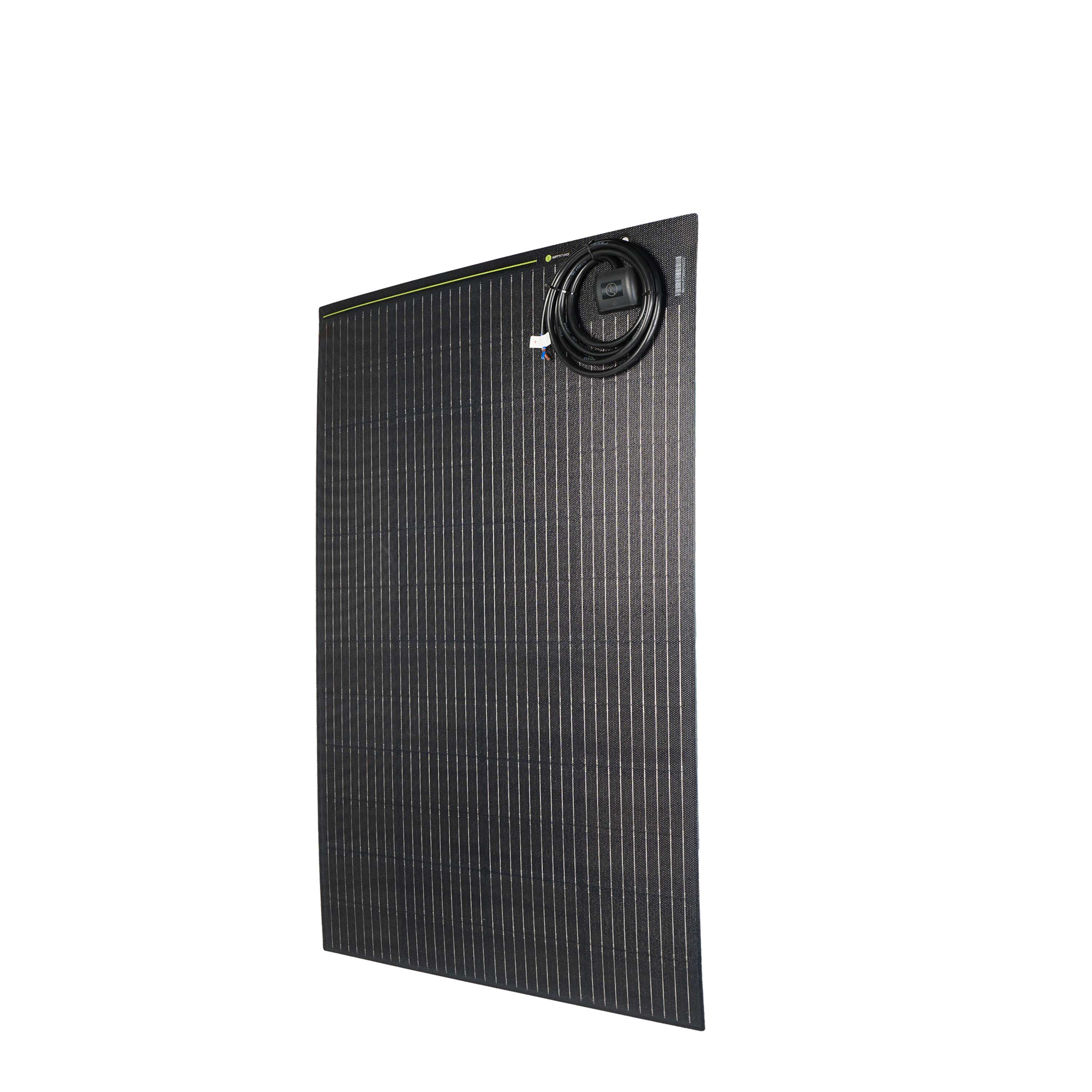 270 Wp Solarmodul-Set mit Halteplatte für VW California und SOLA Flex 135 Wp Solarmodul