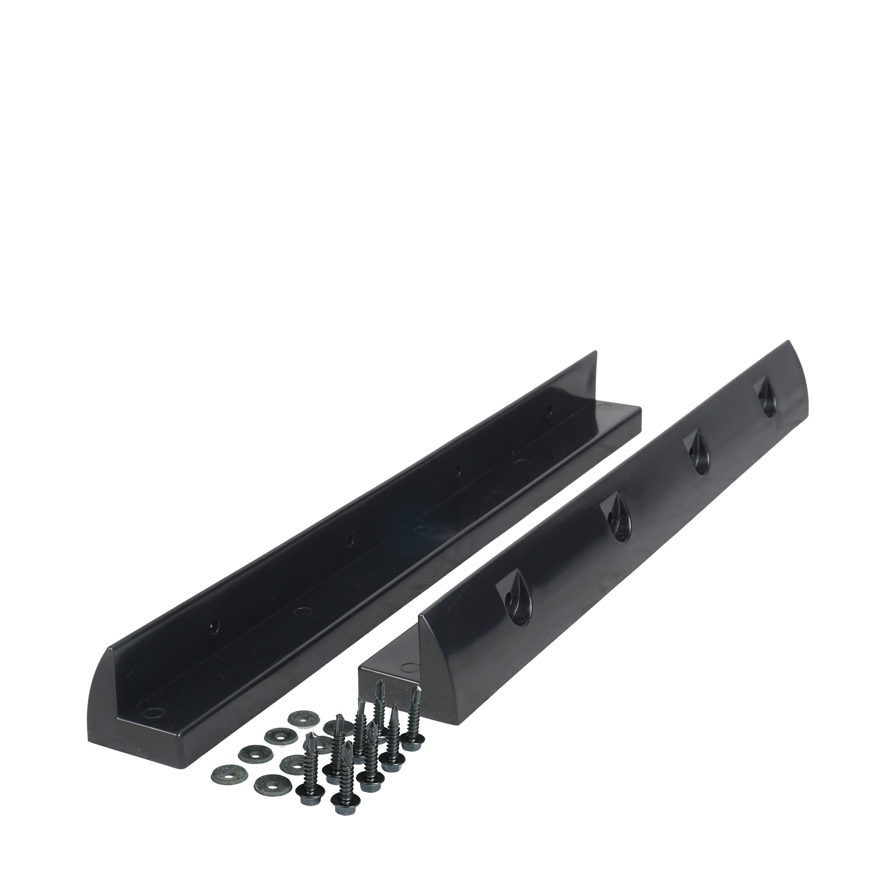 240W SOLA Frame Black Motorhome Complete Set Black