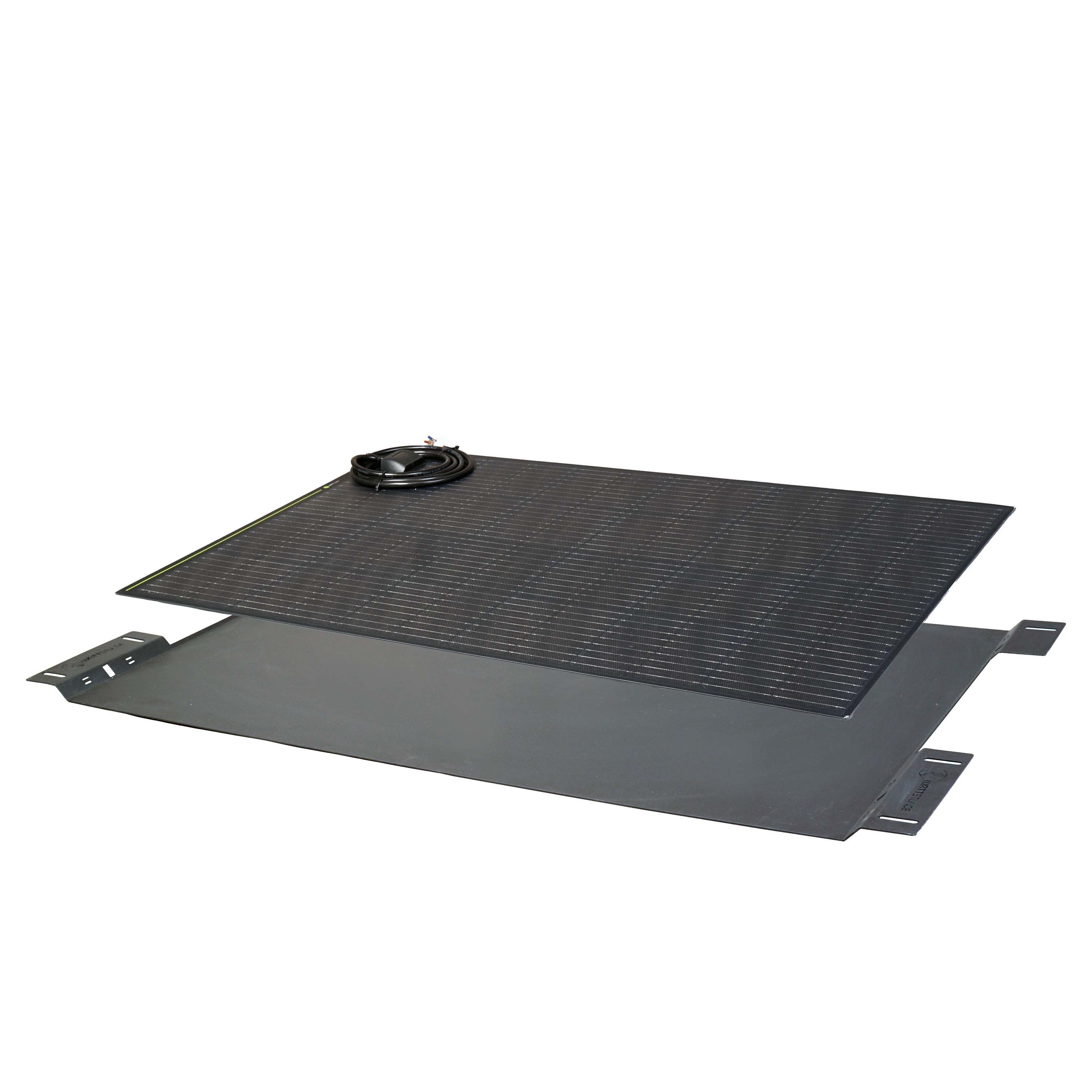 270 Wp Solarmodul-Set mit Halteplatte für VW California und SOLA Flex 135 Wp Solarmodul