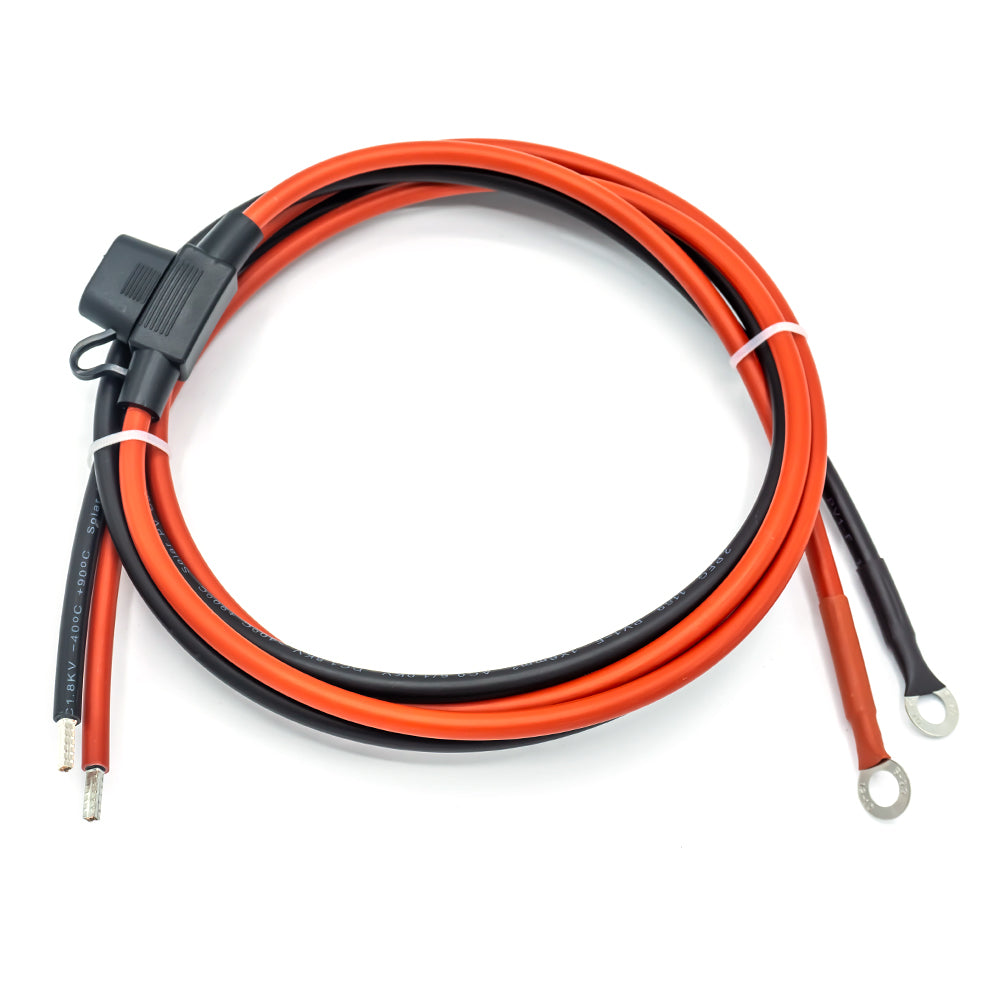 400-04150 - 4 mm² Batterieanschlußkabel BAKA20 mit 20 A Sicherung und Polklemmen im Set (1)
