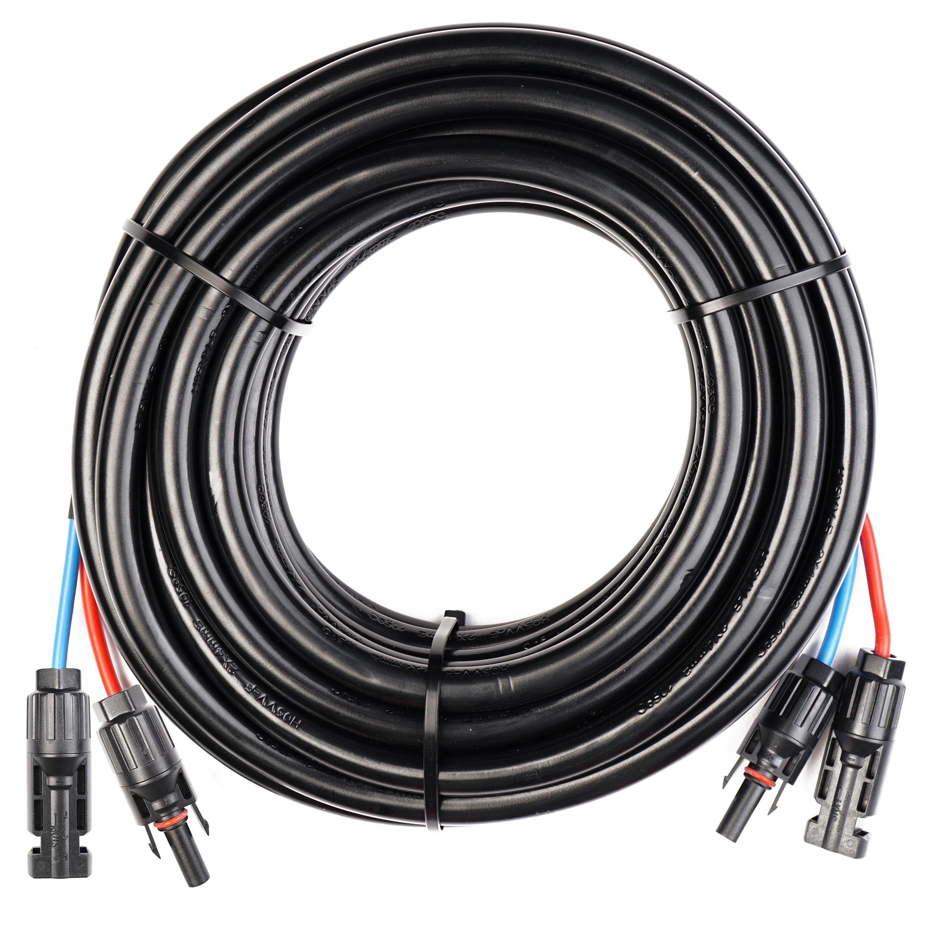 WATTSTUNDE® VK-MC4-MC4-4.10 MC4 10 m Verlängerungskabel 2 x 4 mm²