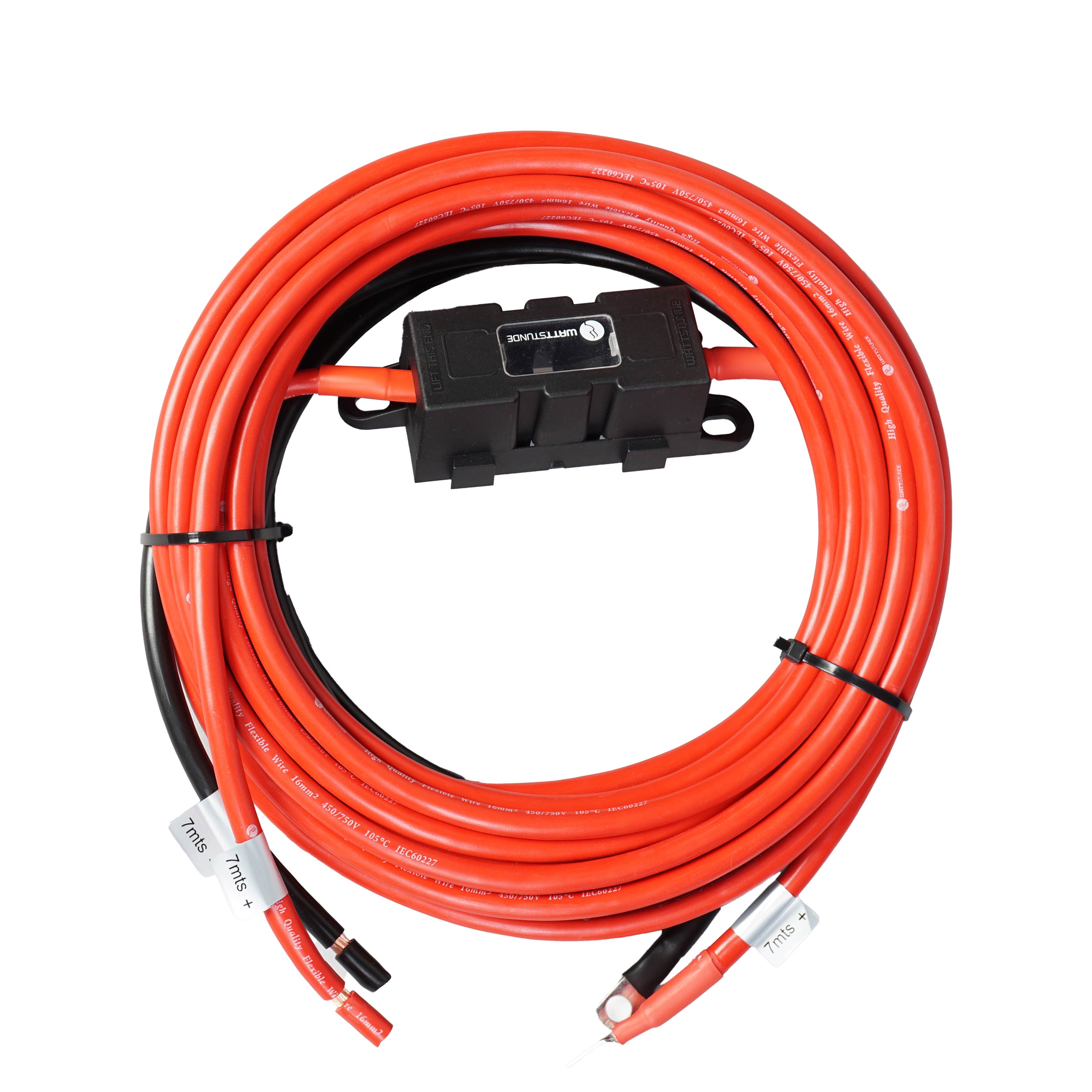 Charging booster set with Votronic 1212-30 and connection cable for starter and auxiliary battery 7 m
