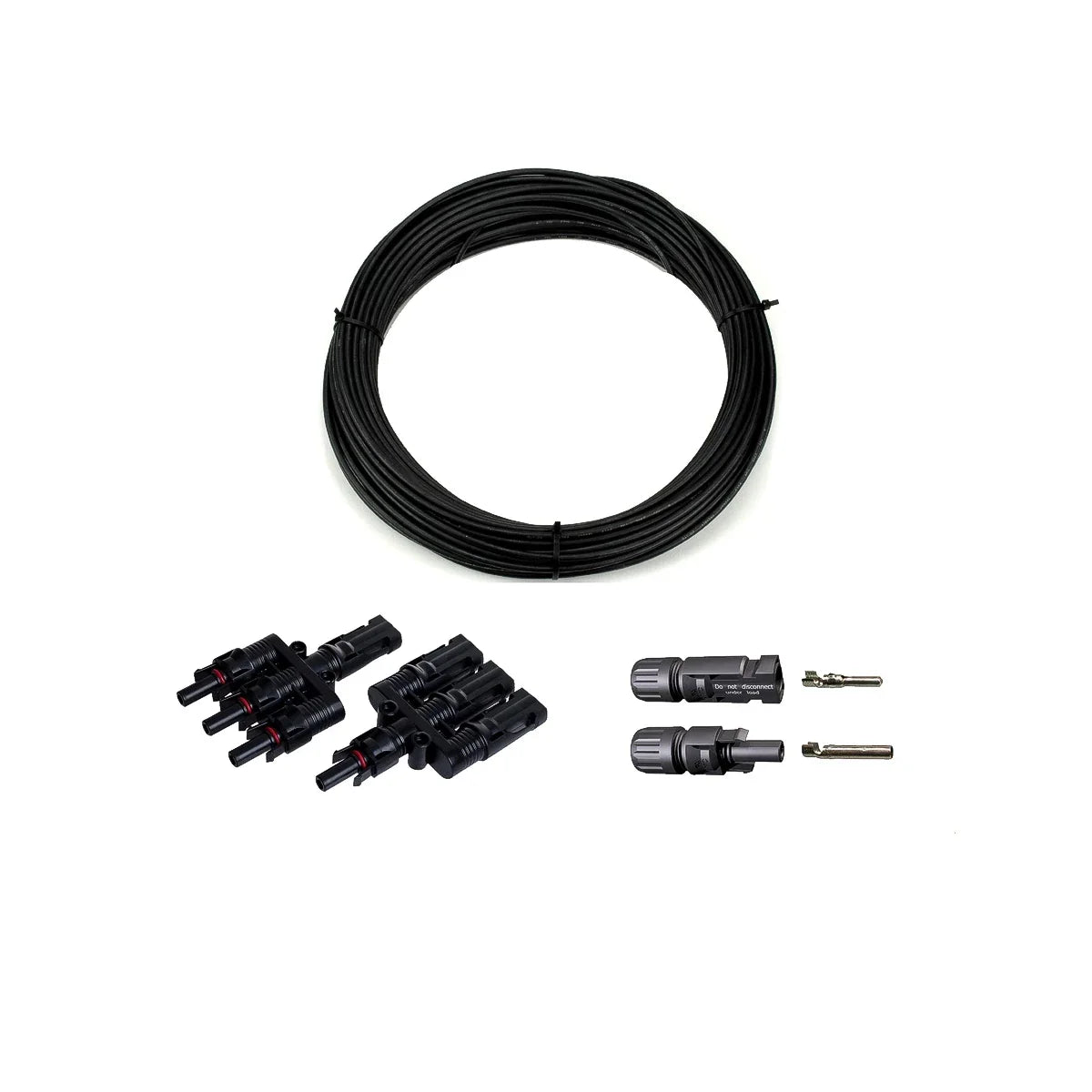 4mm² Anschluss Set III - 3 Module parallel 10 Meter (L)