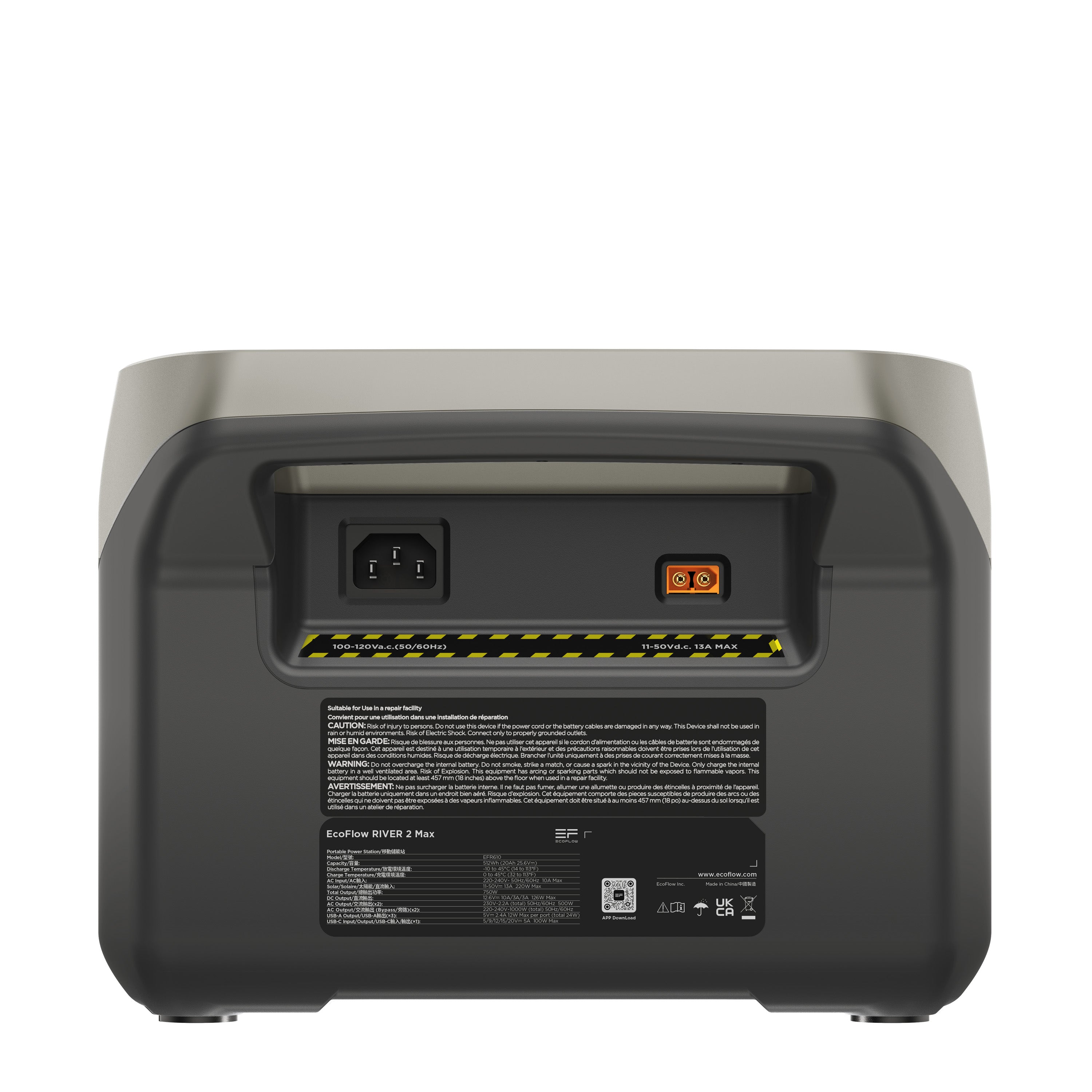 EcoFlow RIVER 2 MAX Powerstation Bundle with WATTHOUR SOLA Ease 200W SunFolder solar bag