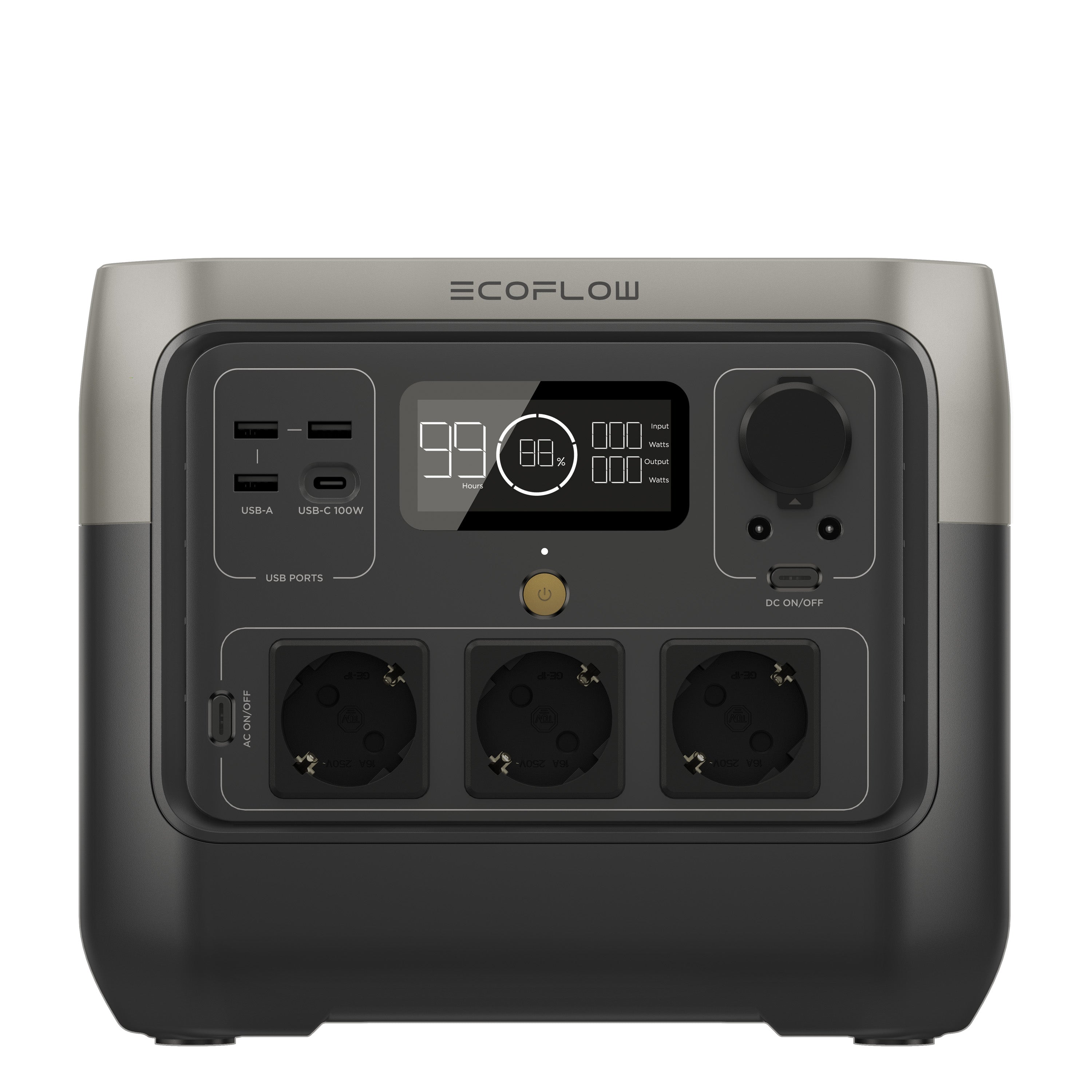 EcoFlow RIVER 2 PRO Powerstation Bundle mit SOLA Ease+ 140W SunFolder Solartasche