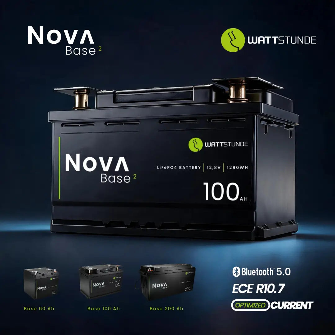WATTSTUNDE® NOVA Base 2 60Ah Batterie LiFePO4