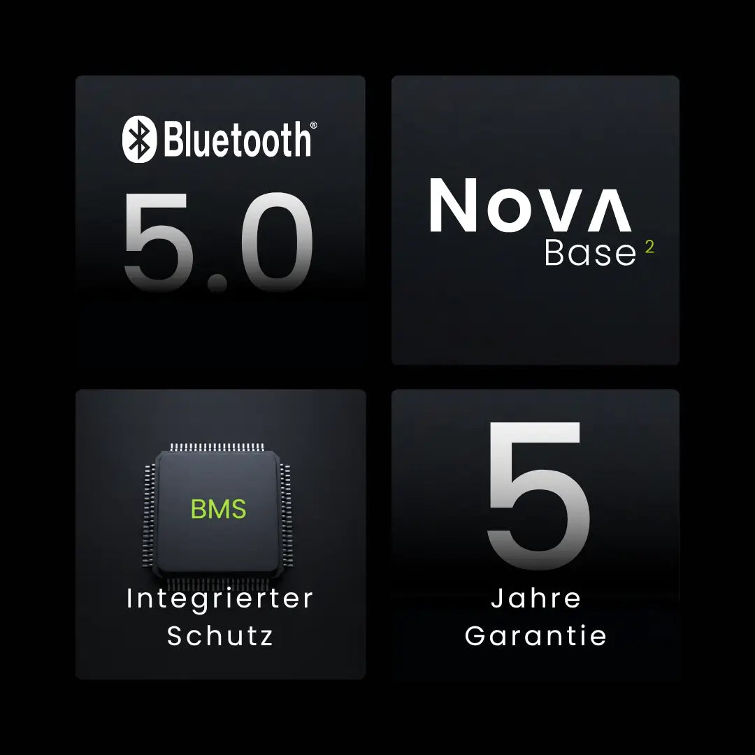 WATTSTUNDE® NOVA Base 2 200Ah Batterie LiFePO4