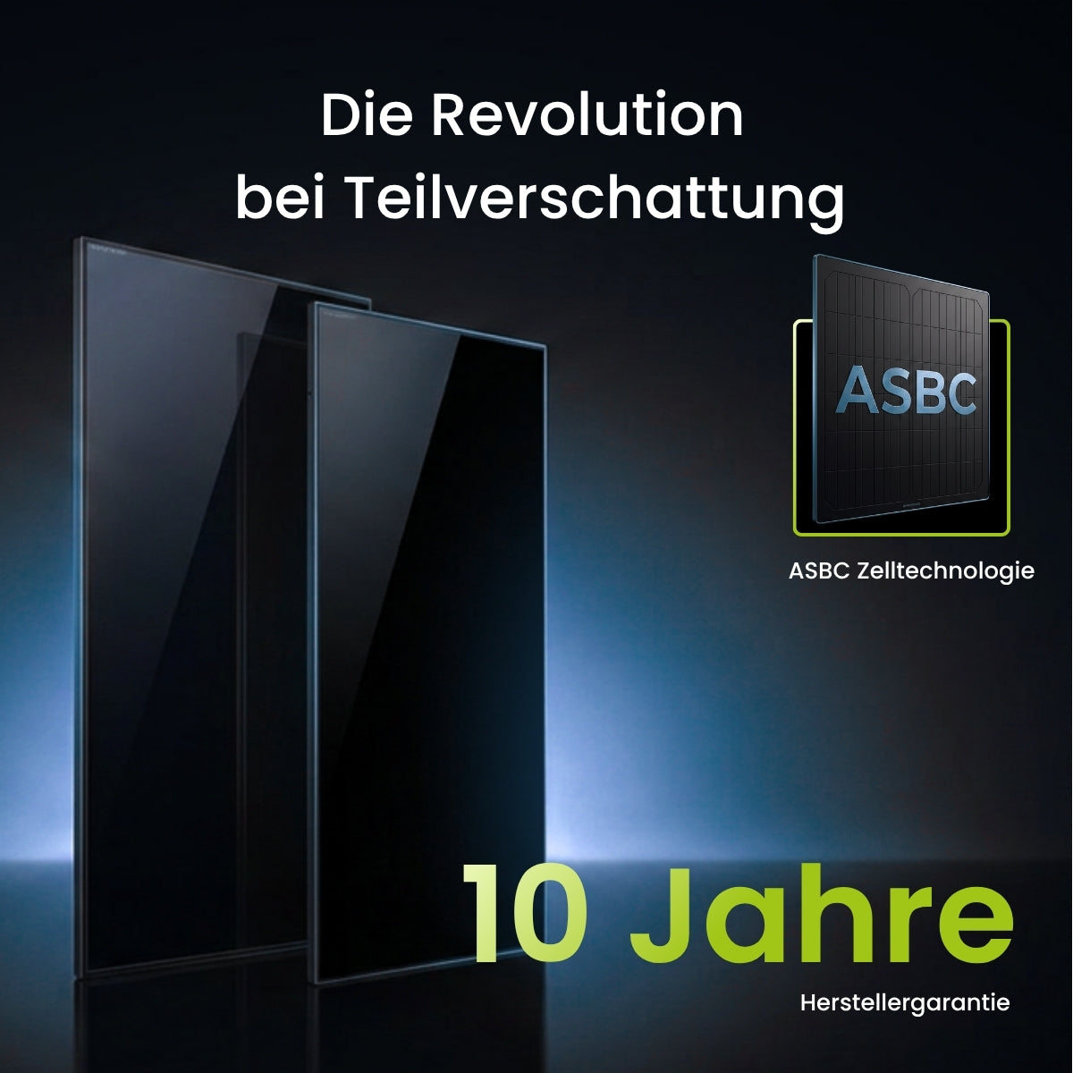 WATTSTUNDE® SOLA Frame Shadow Solarmodul 120 W