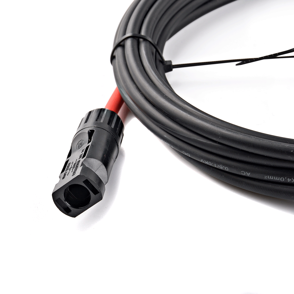 WATTSTUNDE® MVK 4.20 Connection cable solar module to charge controller 2x 20 meters 4mm²