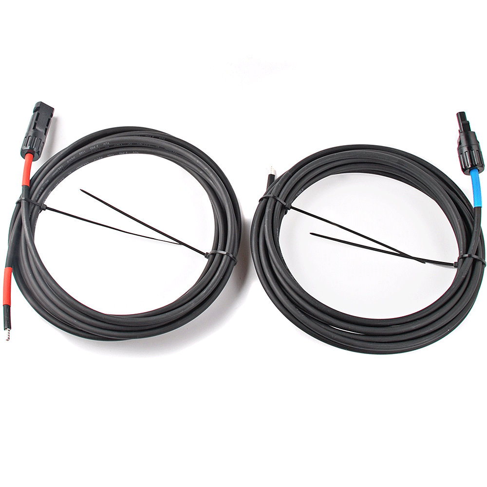WATTSTUNDE® MVK 6.20 Connection cable solar module to charge controller 2x 20 meters 6mm²