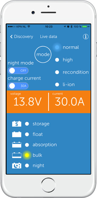 Victron Blue Smart IP67 Batterieladegerät Bluetooth 12/17 1 Ausgang