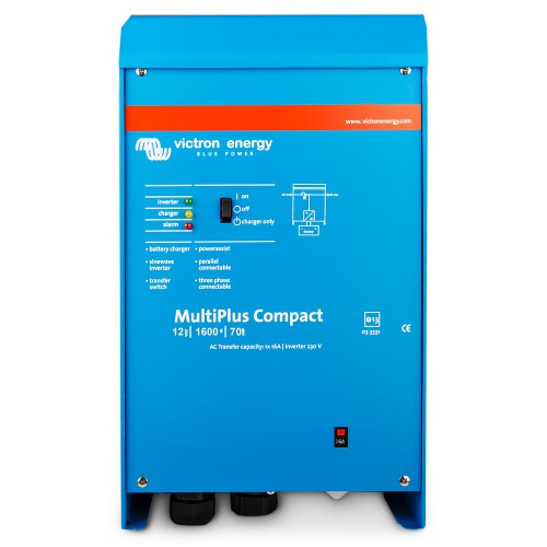 Victron MultiPlus C 12/1600/70-16 Wechselrichter 1300W und Ladegerät 12V